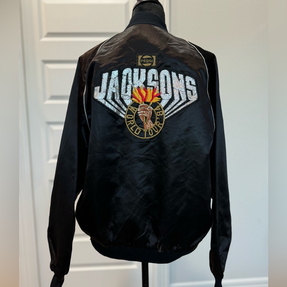 Vintage 1984 Jacksons World Tour UPSTREAM jacket Michael Jackson - Picture 8 of 15